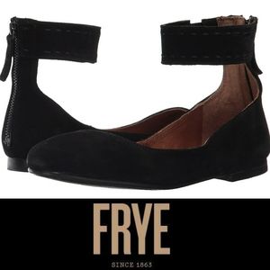 FRYE Carson Ankle Strap Flats